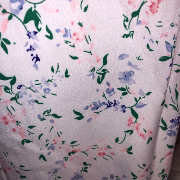 Satin Floral Maxi Dress - Picture 9 of 10